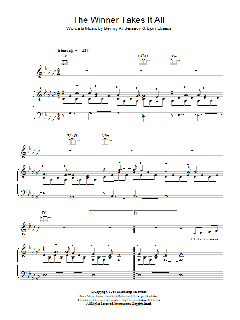 The Winner Takes It All von ABBA (Download) 