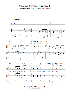 Nice Work If You Can Get It von George Gershwin (Download) 
