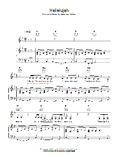 Hallelujah (live version) von Leonard Cohen (Download) 