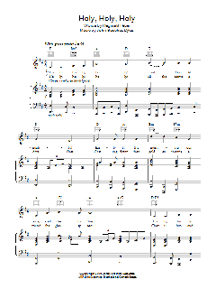 Holy, Holy, Holy von Reginald Heber (Download) 