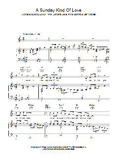 A Sunday Kind Of Love von Ella Fitzgerald (Download) 