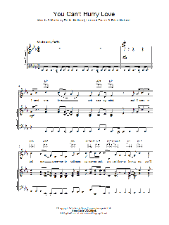 You Can't Hurry Love von Phil Collins (Download) 