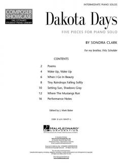 Composer Showcase von Sondra Clark 