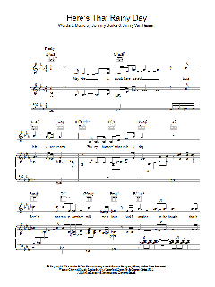 Here's That Rainy Day von Dionne Warwick (Download) 