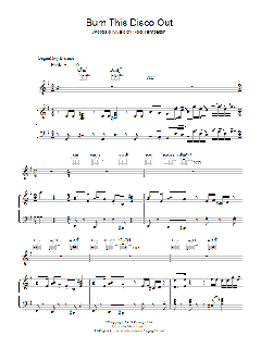 Burn This Disco Out von Michael Jackson (Download) 