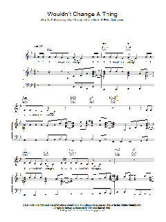 Wouldn't Change A Thing von Kylie Minogue (Download) 