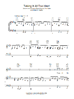 Taking It All Too Hard von Genesis (Download) 