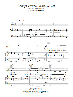 Daddy Don't You Walk So Fast von Daniel Boone (Download) 