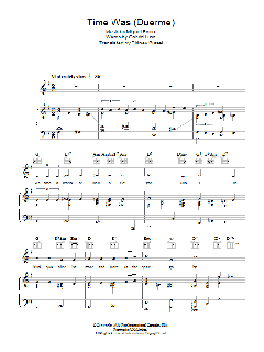 Time Was (Duerme) von Ira Gershwin (Download) 