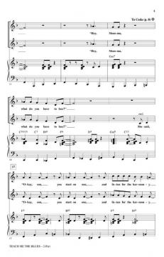 Teach Me The Blues (Kirby Shaw) 