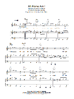 All Alone Am I von Brenda Lee (Download) 