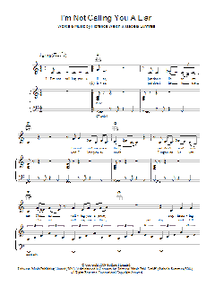 I'm Not Calling You A Liar von Florence and the Machine (Download) 