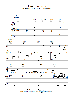 Gone Too Soon von Michael Jackson (Download) 