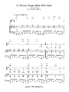 O, For A Closer Walk With God von Traditional (Download) 