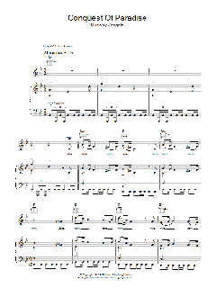 Conquest Of Paradise von Mick Jones (Download) 