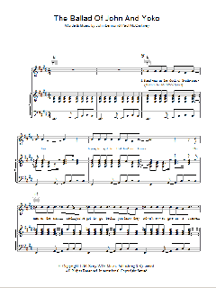 The Ballad Of John And Yoko von The Beatles (Download) 