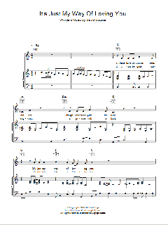 It's Just My Way Of (Loving You) von Francis Poulenc (Download) 