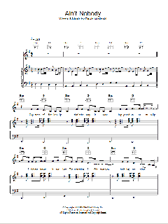 Ain't Nobody von Rufus (Download) 