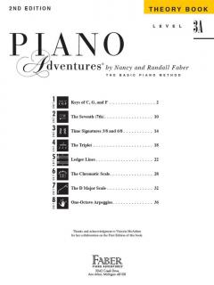 Piano Adventures: Theory Book - Level 3A von Randall Faber 