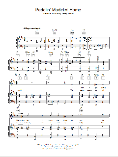 Paddlin' Madelin' Home von Harry Woods (Download) 