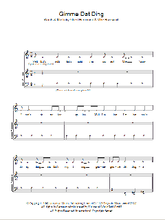 Gimme Dat Ding von Debbie Wiseman (Download) 