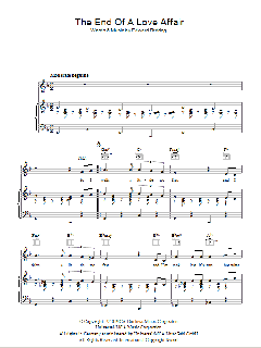 The End Of A Love Affair von Frank Sinatra (Download) 