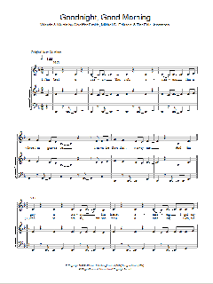 Good Night Good Morning von Alexandra Burke (Download) 