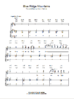 Blue Ridge Mountains von Fleet Foxes (Download) 