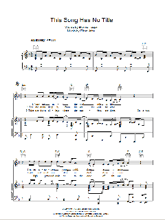 This Song Has No Title von Elton John (Download) 