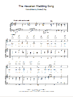 The Hawaiian Wedding Song von Paul Englishby (Download) 