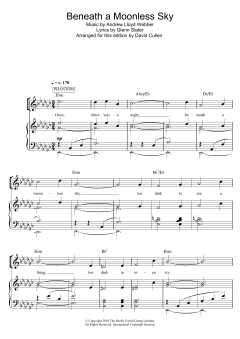 Beneath A Moonless Sky von Andrew Lloyd Webber (Download) 
