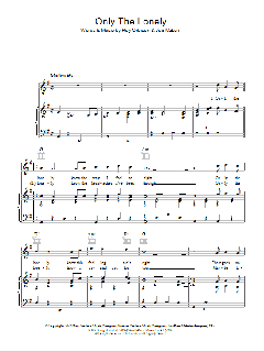Only The Lonely von Roy Orbison (Download) 