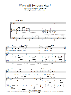 When Will Someone Hear? von Claude-Michel Schönberg (Download) 