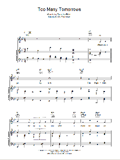 Too Many Tomorrows von Cy Coleman (Download) 