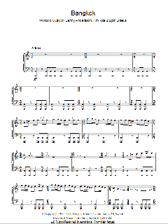 One Night In Bangkok von Tim Rice (Download) 