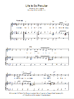 Life Is So Peculiar von Nico Muhly (Download) 