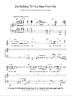 Do Nothing Till You Hear From Me von Duke Ellington (Download) 