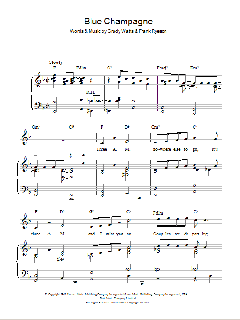 Blue Champagne von Jimmy Dorsey (Download) 