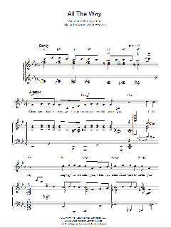 All The Way von Frank Sinatra (Download) 