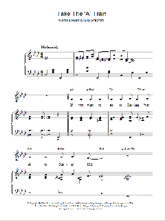 Take The "A" Train von Duke Ellington (Download) 