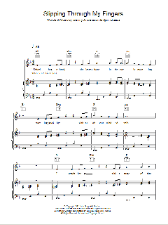 Slipping Through My Fingers von ABBA (Download) 