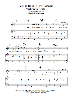 You're Never Fully Dressed Without A Smile von Charles Strouse (Download) 