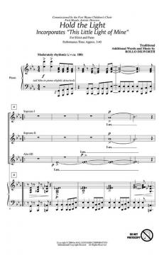 Hold The Light (Rollo Dilworth) 