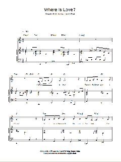 Where Is Love? von Lionel Bart (Download) 