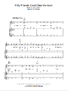 If My Friends Could See Me Now von Cy Coleman (Download) 