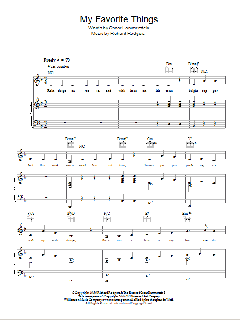 My Favorite Things von Rodgers & Hammerstein (Download) 