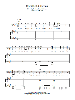 Oh What A Circus von Andrew Lloyd Webber (Download) 