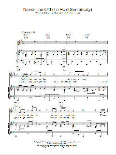 Never Too Old (To Hold Somebody) von Elton John (Download) 