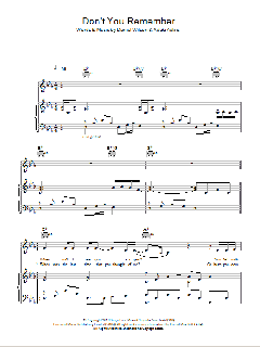 Don't You Remember von Adele (Download) 