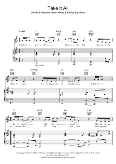 Take It All von Adele (Download) 